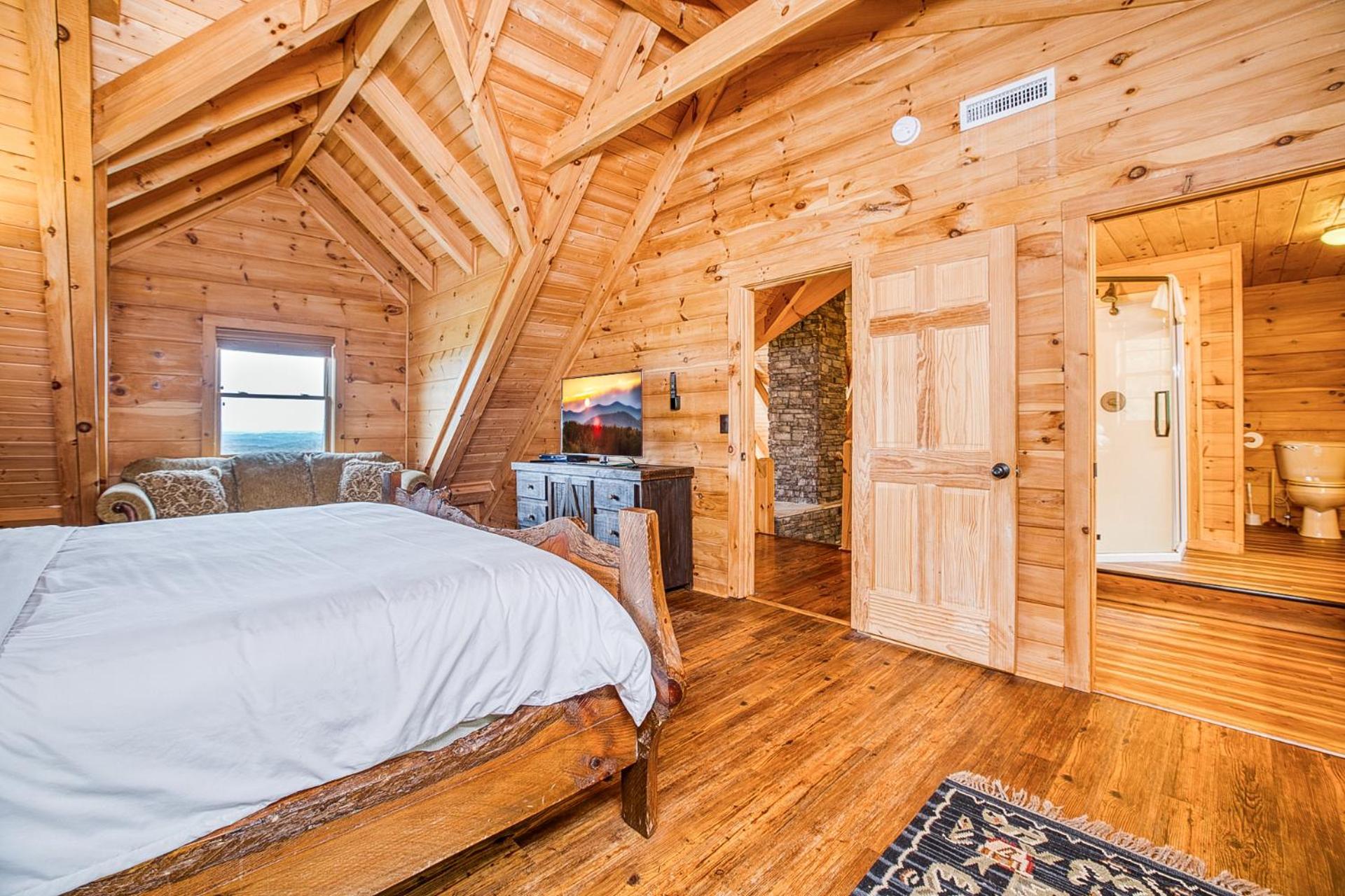 Sky High Lodge By Bk Stays. Large Cabin. Amazing Views. Game Room. Jacuzzi. Six Bedrooms. Sleeps 12 Blue Ridge Bagian luar foto