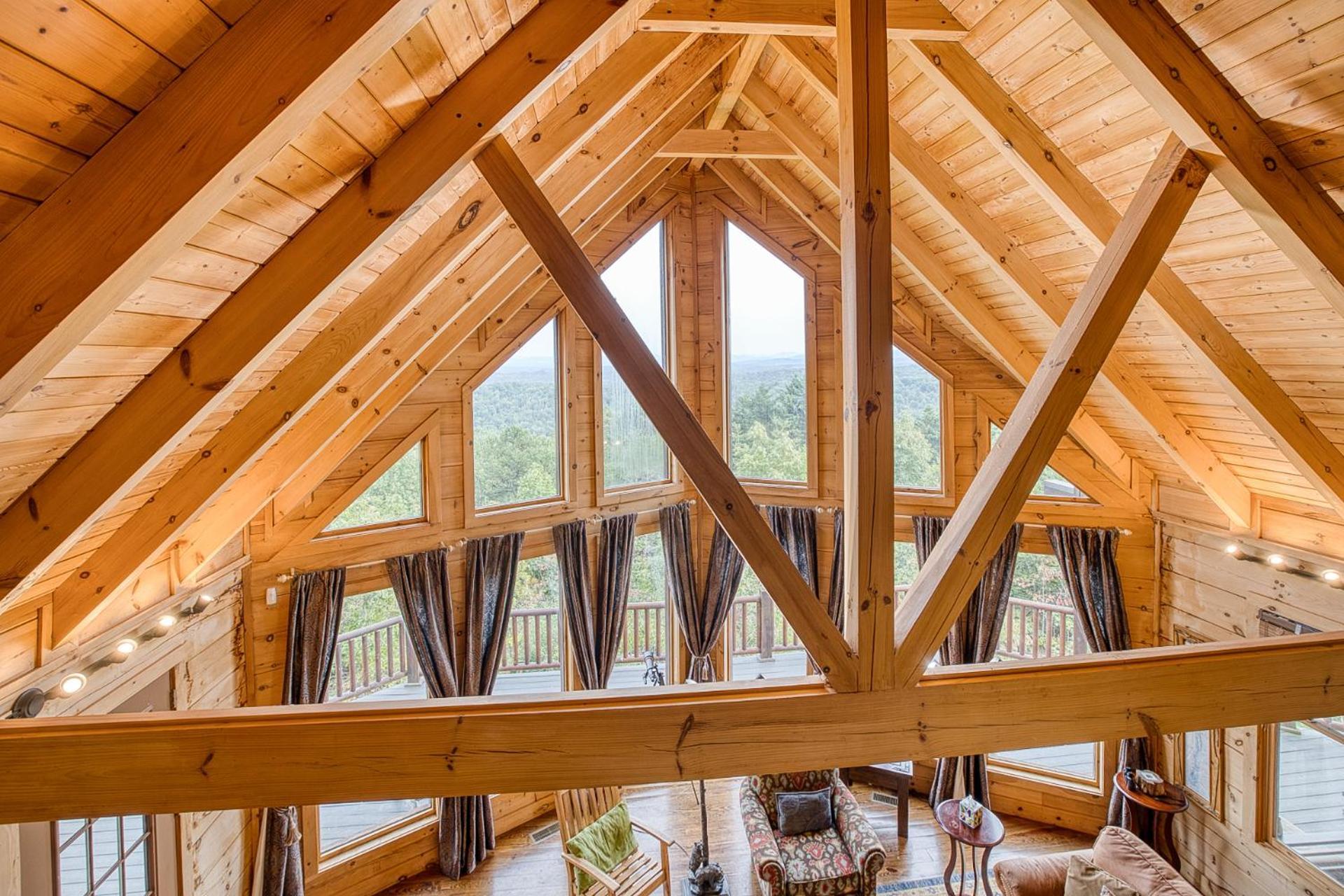 Sky High Lodge By Bk Stays. Large Cabin. Amazing Views. Game Room. Jacuzzi. Six Bedrooms. Sleeps 12 Blue Ridge Bagian luar foto