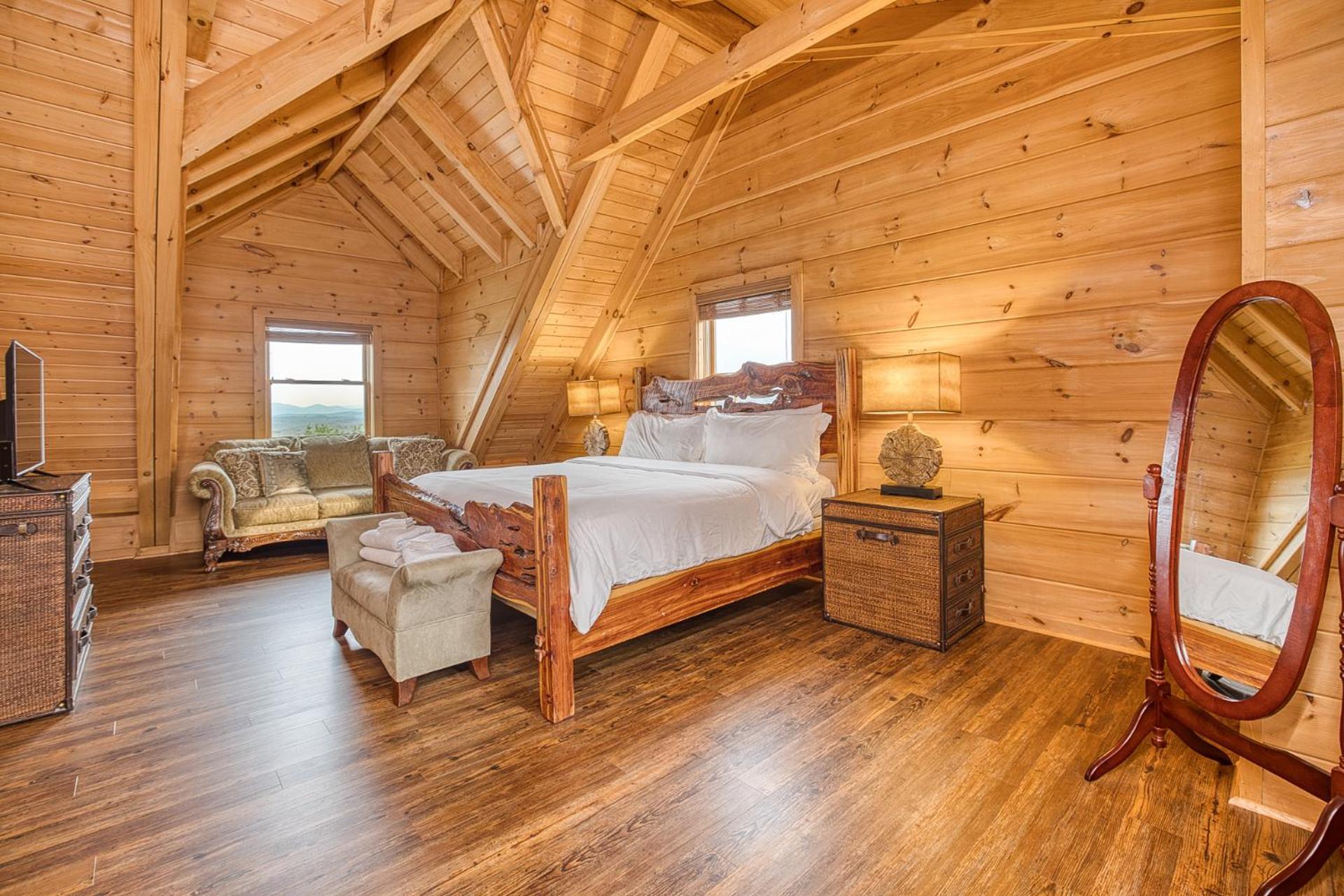Sky High Lodge By Bk Stays. Large Cabin. Amazing Views. Game Room. Jacuzzi. Six Bedrooms. Sleeps 12 Blue Ridge Bagian luar foto