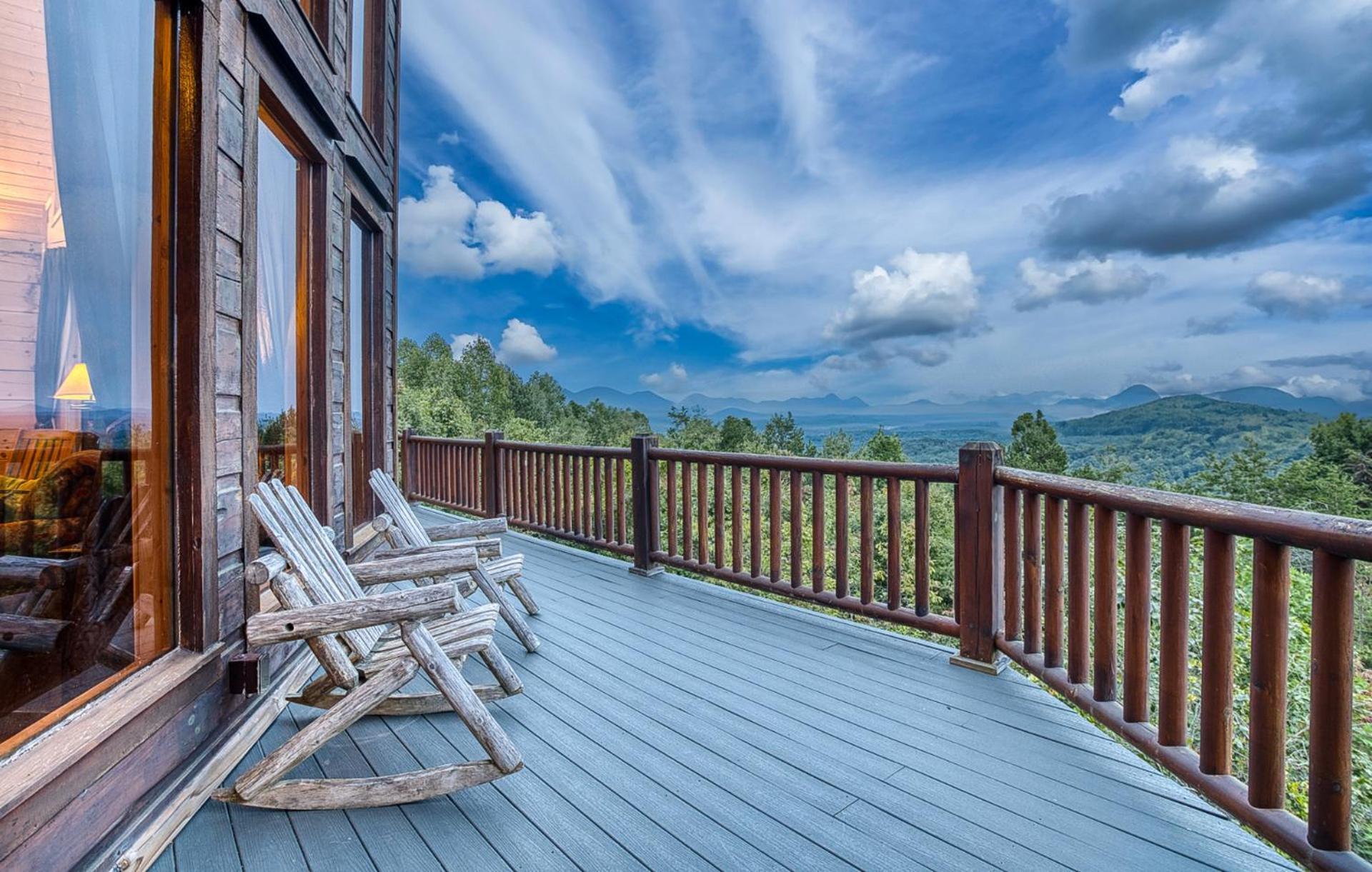 Sky High Lodge By Bk Stays. Large Cabin. Amazing Views. Game Room. Jacuzzi. Six Bedrooms. Sleeps 12 Blue Ridge Bagian luar foto